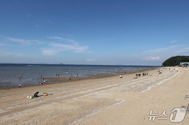 서포리 해수욕장(인천 옹진군 제공.재판매 및 DB금지)