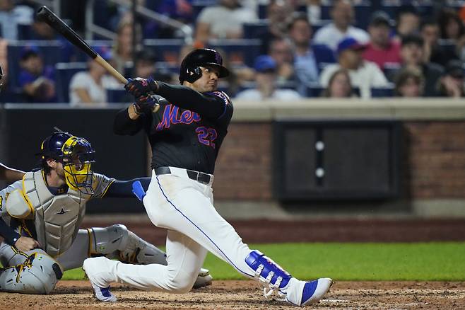 후안 소토는 6월 한달간 11홈런, OPS 1.196을 마크했다. AP연합뉴스