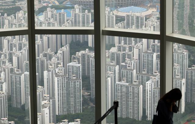 3일 서울 강남·서초·송파구 아파트 모습. 연합뉴스