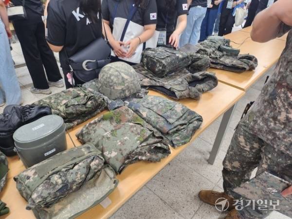 장비전시회. 박화선기자