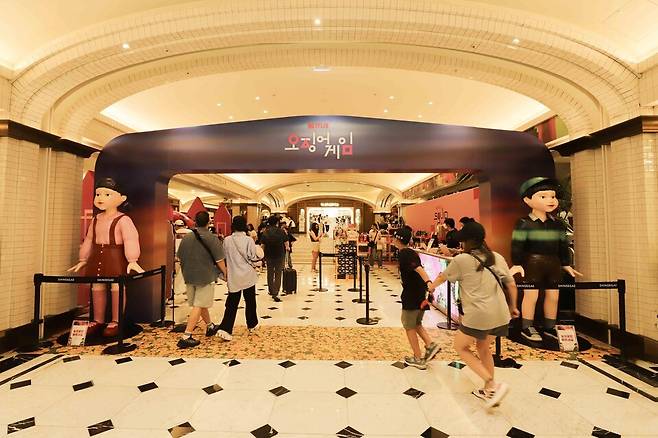 신세계백화점 《오징어 게임》 시즌3 팝업스토어 ⓒ신세계백화점 제공