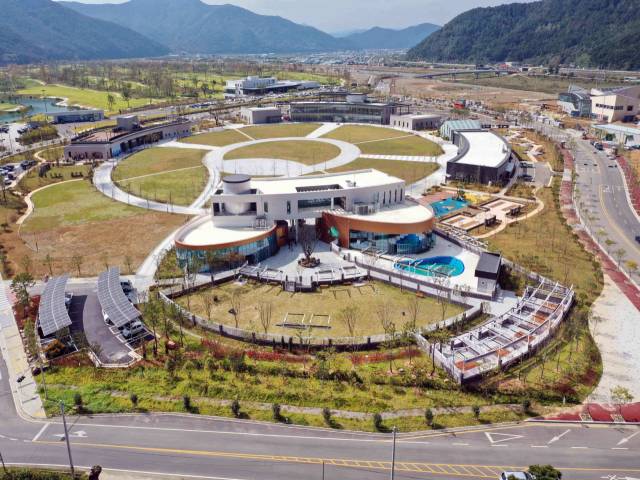 선샤인 밀양 테마파크 전경.