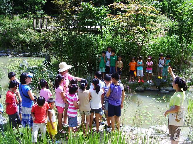 금산산림문화타운 이용 모습. (금산군 제공. 재판매 및 DB금지)2025.7.4/뉴스1