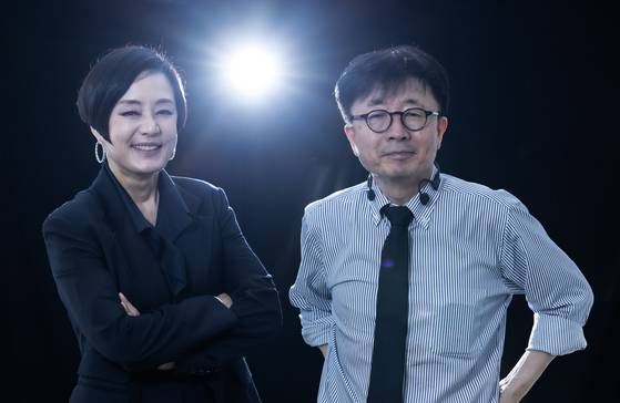 부천국제판타스틱영화제를 이끄는 장미희 조직위원장(왼쪽)과 신철 집행위원장. 권혁재 사진전문기자