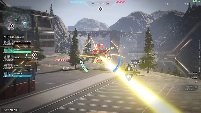 - 상성에 따라 대미지가 거의 안 들어간다