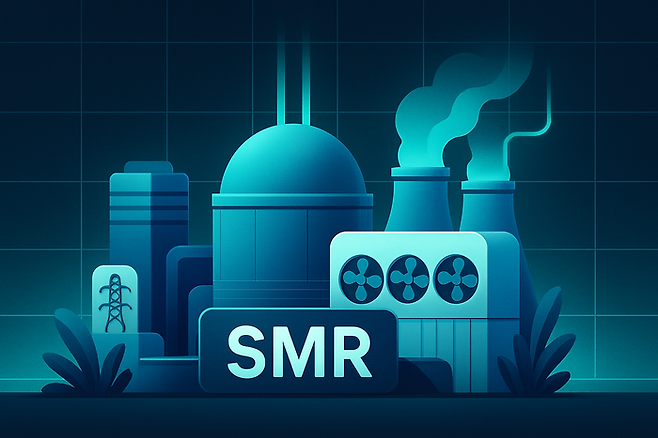 SMR을 주제로 한 AI 생성 이미지.