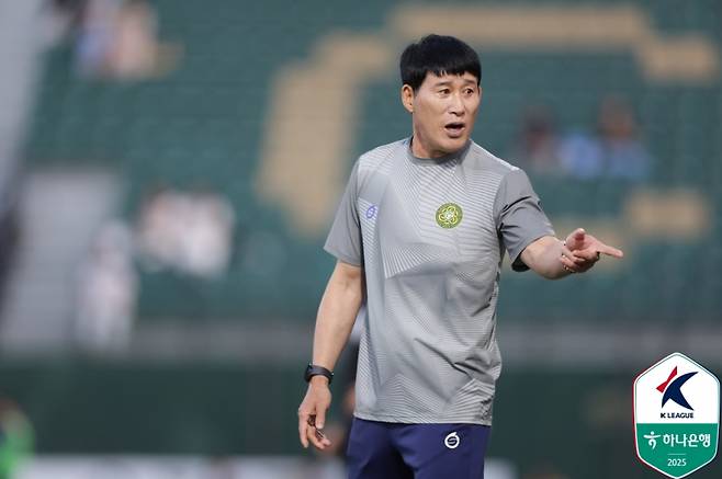 고정운 김포FC 감독. 한국프로축구연맹 제공