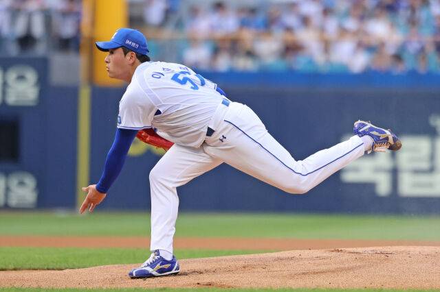 삼성 라이온즈 왼손 이승현./삼성 라이온즈