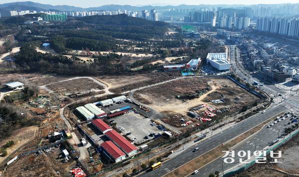 화성 동탄2신도시 유보지 전경. /경인일보DB