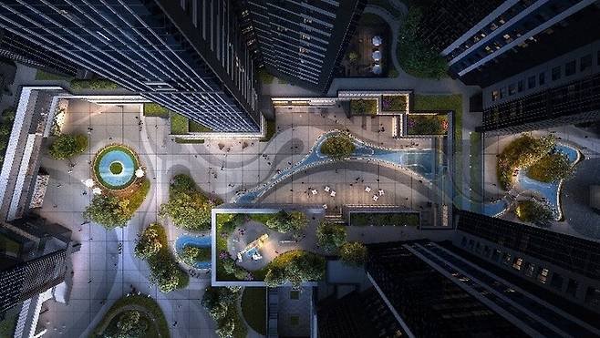 캐널스트리트 조감.