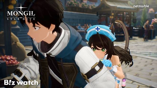 넷마블의 액션 RPG '몬길: 스타 다이브' 트레일러 화면/사진=넷마블 제공