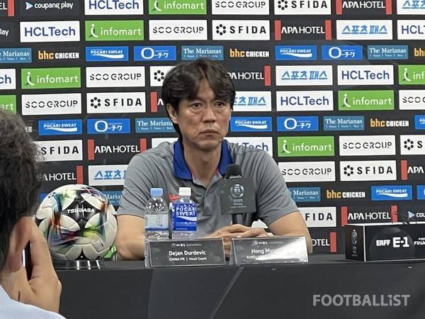 홍명보 남자 축구대표팀 감독. 김희준 기자