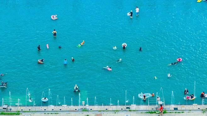 난지한강공원 난지물놀이장 전경. 서울시 제공