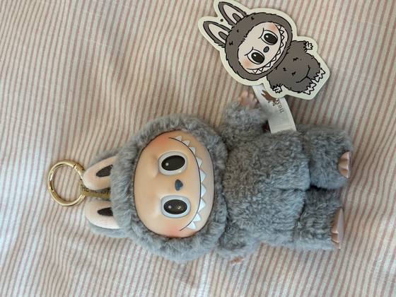 홍콩에 거주하는 박은영 씨가 온라인 공식 매장을 통해 구매한 라부부 열쇠고리. 사진 박은영