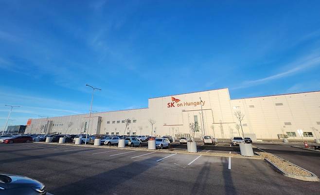 SK온 헝가리 공장 전경. 사진은 기사 내용과 직접적인 관련 없음.