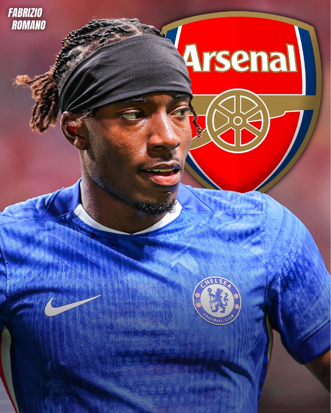 노니 마두에케가 첼시를 떠나 아스널로 향할까. 스포츠 매체 ‘디 애슬레틱’의 데이비드 온스테인 기자는 “아스널이 마두에케와 개인 조건에 합의했다”라고 보도했다. 관건은 이적료가 될 것으로 보인다. 첼시는 5,000만 파운드(한화 약 932억 원)의 이적료를 책정했다. 사진=파브리지오 로마노 기자 SNS