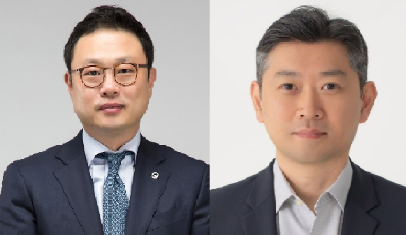 (왼쪽부터) 윤철민 위닉스 대표. 서준혁 대명소노그룹 회장. 각사 제공