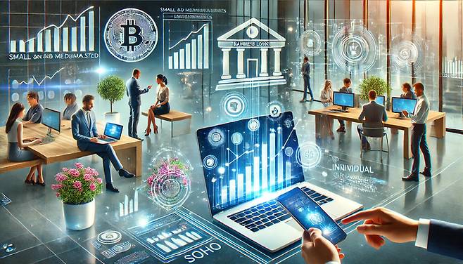 디지털 기업금융 이미지 출처=ChatGPT