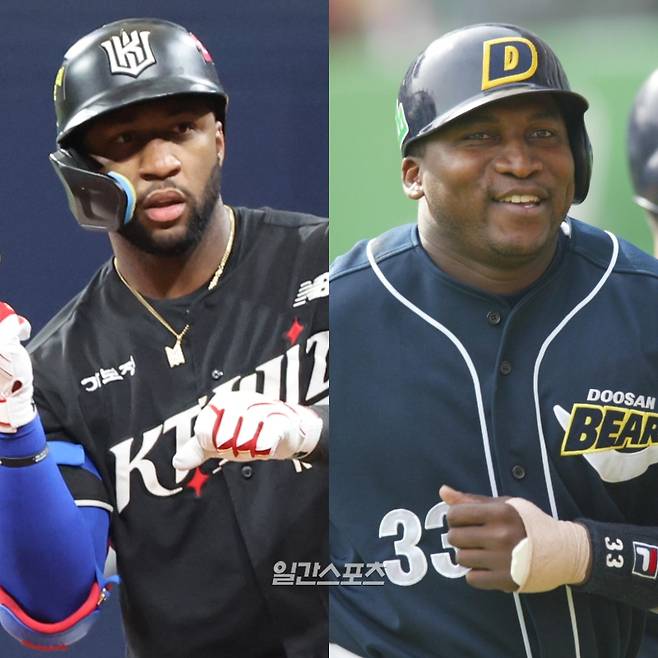 KT 로하스-두산 우즈. IS 포토