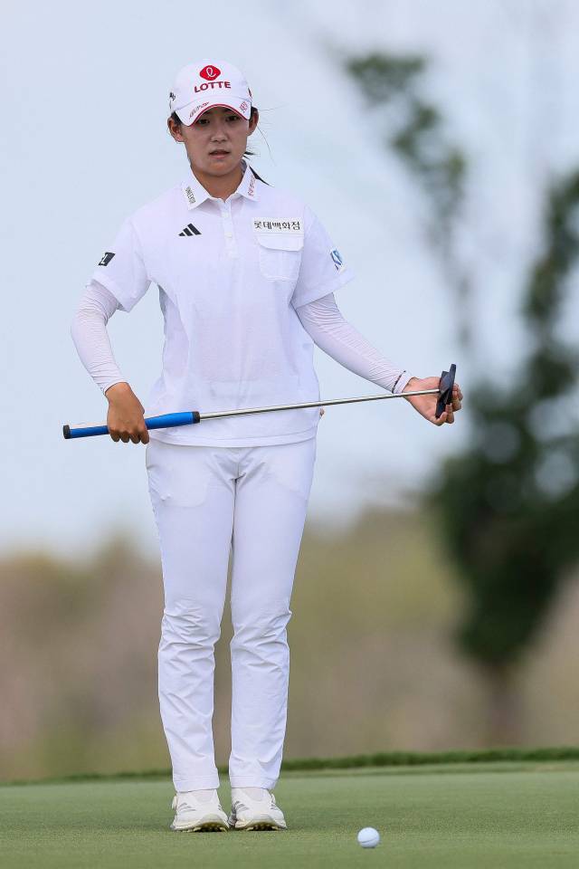 에비앙 챔피언십에 출전하는 황유민. 사진 제공=AFP연합뉴스