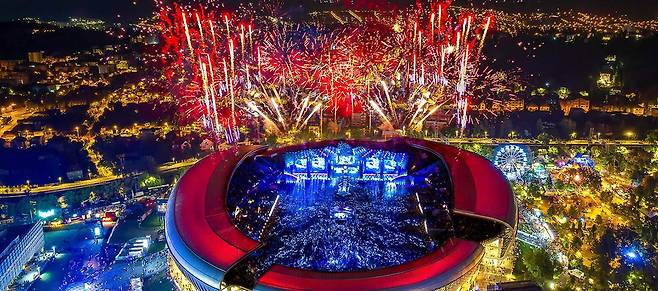 두바이 최대 규모의 팝 뮤직 페스티벌 UNTOLD 두바이. 사진제공|VisitDubai