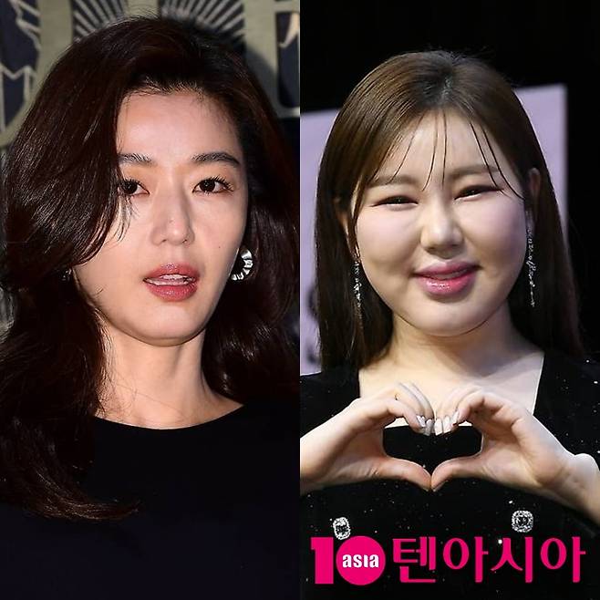 전지현, 송가인 / 사진=텐아시아 DB