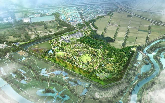 경기지방정원 사업 조감도. 사진=경기도청