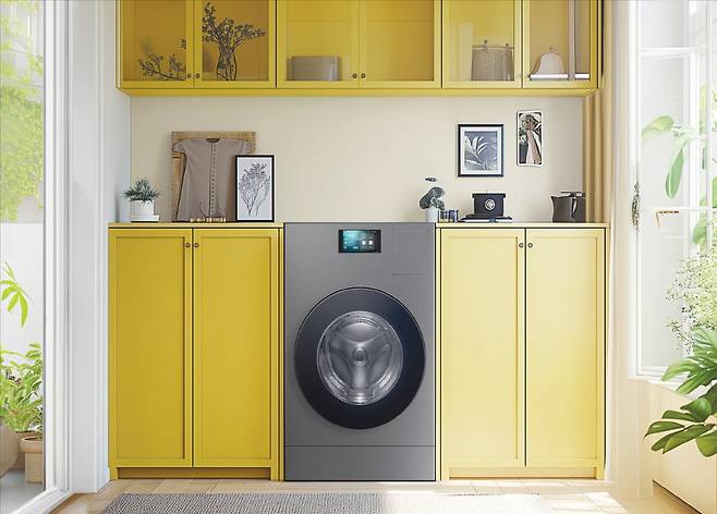 삼성전자의 2025년형 올인원 세탁건조기 비스포크 AI 콤보. 삼성전자 제공