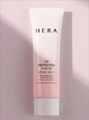 헤라의 선케어 제품 ‘UV 프로텍터 톤업’