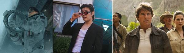올해 극장에서 개봉한 영화 중 관객 300만 명을 넘긴 작품은 3편에 불과해 영화계가 위기에 직면했다는 지적이 나온다. 올해 관객 300만 명을 돌파한 영화 ‘미키17’ ‘야당’ ‘‘미션 임파서블: 파이널 레코닝’(왼쪽부터). 각 배급사 제공