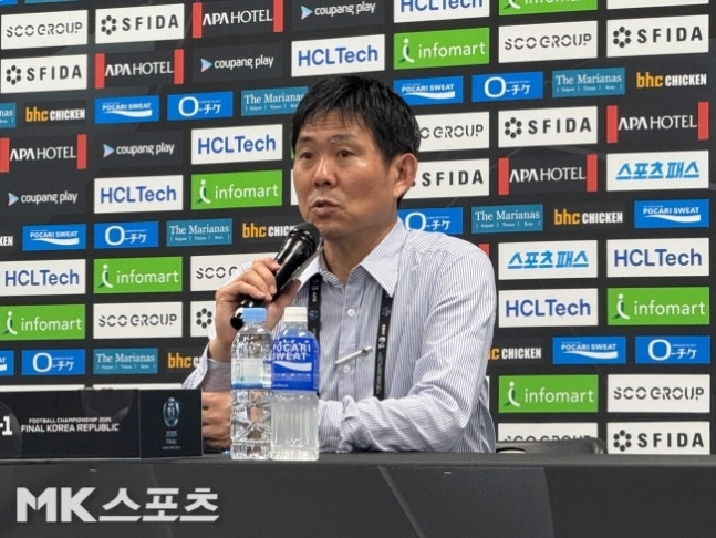 일본 축구국가대표팀 모리야스 하지메 감독. 사진=김영훈 기자