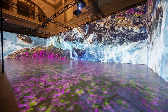 황세진, 구곡의 끝에서 마주한 나의 이상향, 2021, 단채널 영상, 컬러, 사운드, 국립춘천박물관 소장