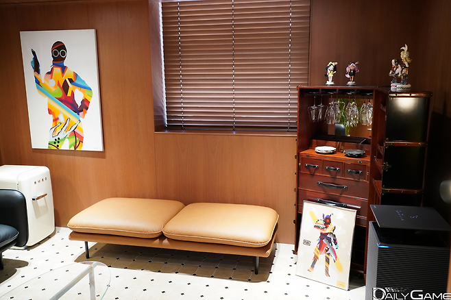 다른 곳과 독립된 공간서 독서 및 휴식을 취할 수 있다.