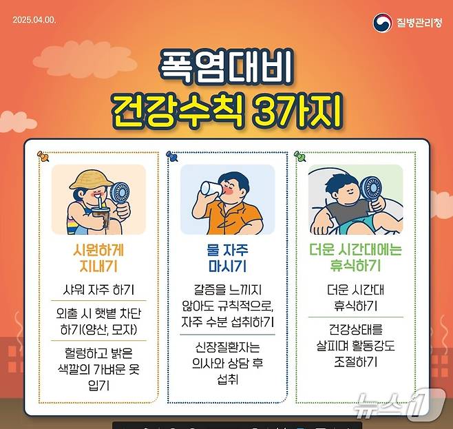 폭염대비 건강수칙