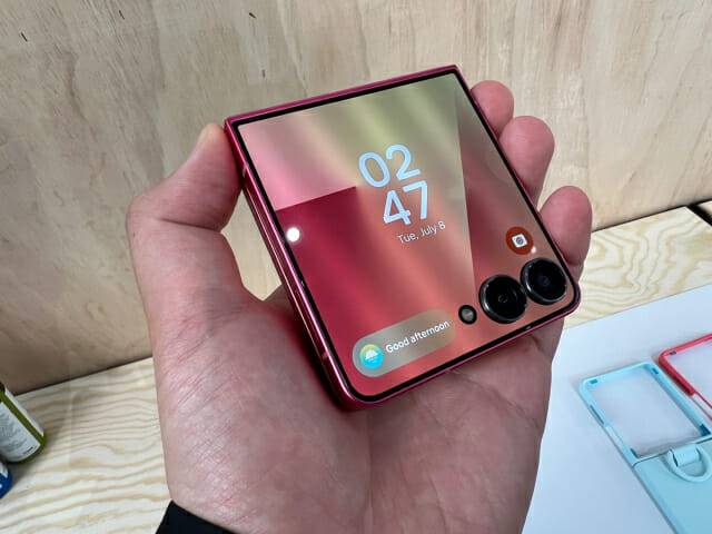 갤럭시Z플립7 (사진=지디넷코리아 신영빈 기자)