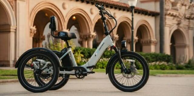 바퀴가 세 개 달린 삼륜 전기자전거 '렉트릭 XP 트라이크2’ (출처=렉트릭)