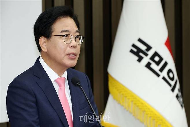 송언석 국민의힘 비상대책위원장 겸 원내대표 ⓒ데일리안 홍금표 기자