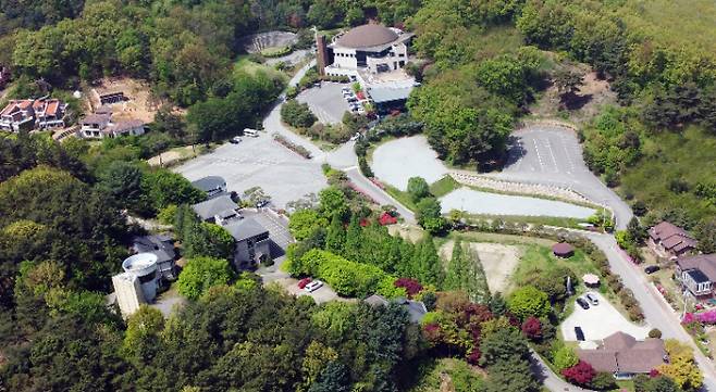 창립40주년 맞는 좋은교회 전경. 좋은교회 제공