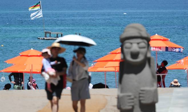 제주시 이호테우해수욕장. 뉴시스