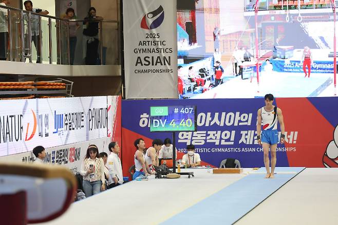 지난 6월 제천에서 열린 2025 기계체조 아시아선수권대회. 제천시 제공