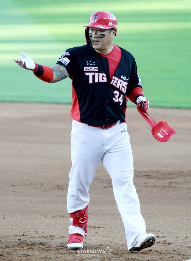 KIA 타이거즈 최형우. /사진=김진경 대기자
