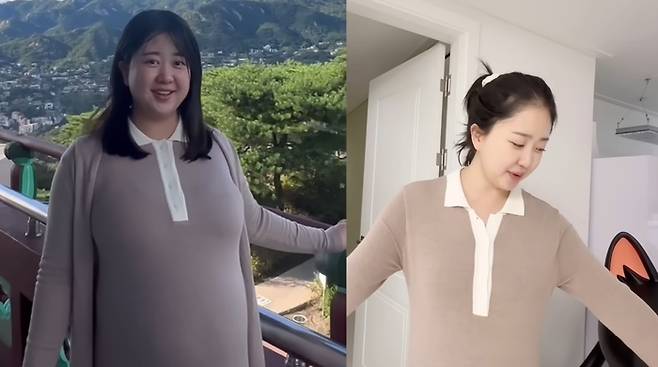 김다예. 사진|유튜브 채널 ‘박수홍 행복해다홍’ 영상 캡처