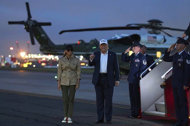 미국 도널드 트럼프 대통령. AP연합뉴스