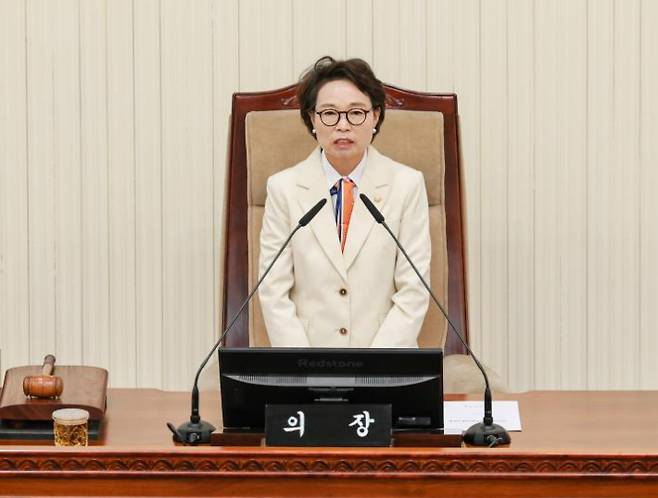 하영주 과천시의회 의장. 과천시의회 제공