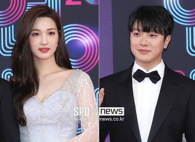 ▲ 율희, 최민환. ⓒ스포티비뉴스 DB