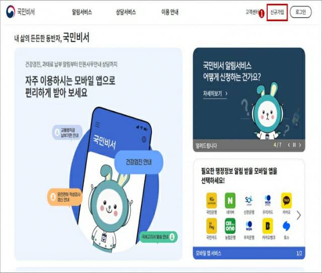 국민비서 민생회복 소비쿠폰 정보 제공(이미지=행정안전부)