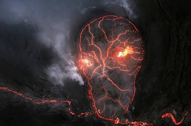 올해 처음으로 열린 사진대회 '올해의 국제 항공 사진작가 2025'에서 2위를 차지한 다니엘 비네 가르시아의 사진. 사진=Daniel Vine Garcia/International Aerial Photographer of the Year