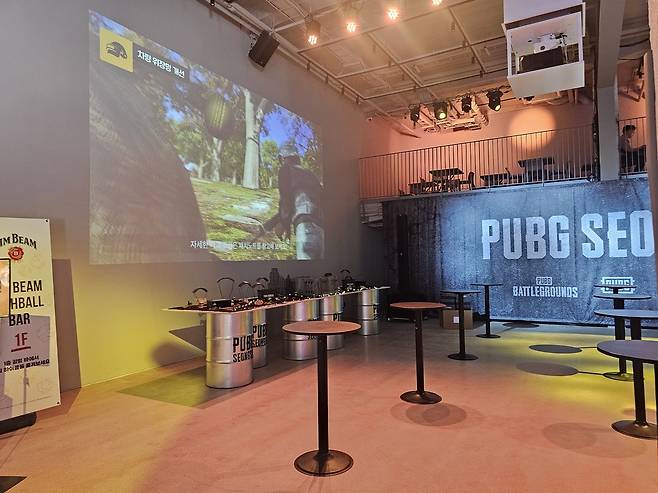 Survivor Hall in PUBG Seongsu (Lee Yoon-seo/The Korea Herald)