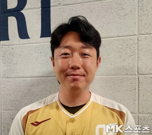 올스타전이 열리기 전 만났던 배재환. 사진(대전)=이한주 기자