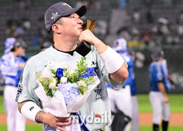 2024년 미스터 올스타로 선정된 최형우./마이데일리